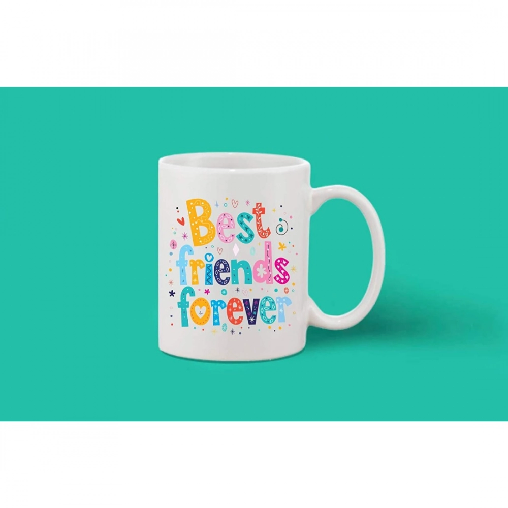 Generic Printed Ceramic Coffee Mug - 1 Pieces, White, 11oz - Image 2