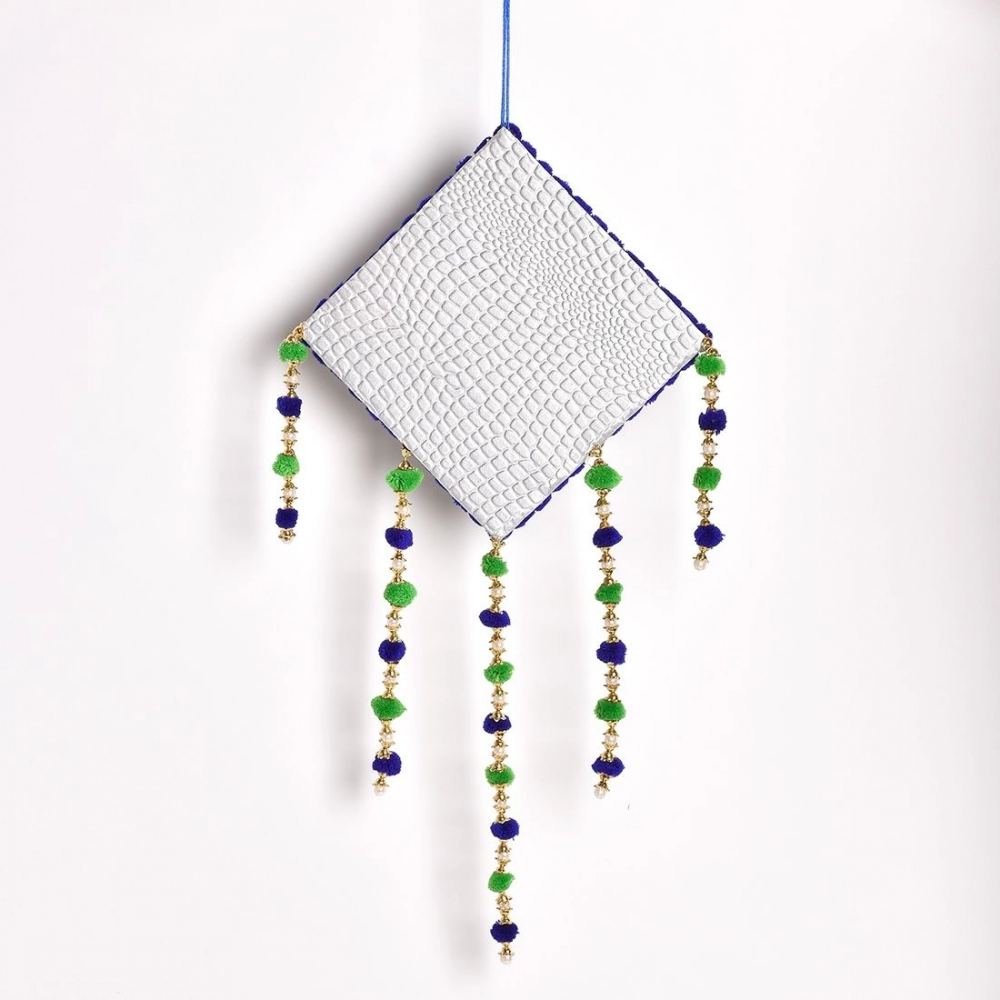 Pompom Hanging Handmade Wall Art - Image 3