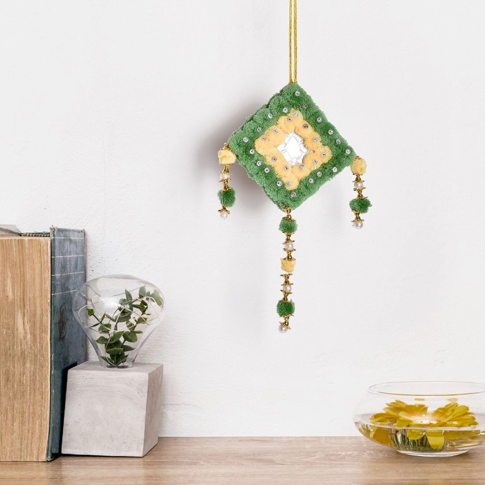 Pompom Hanging Handmade Wall Art - Image 3