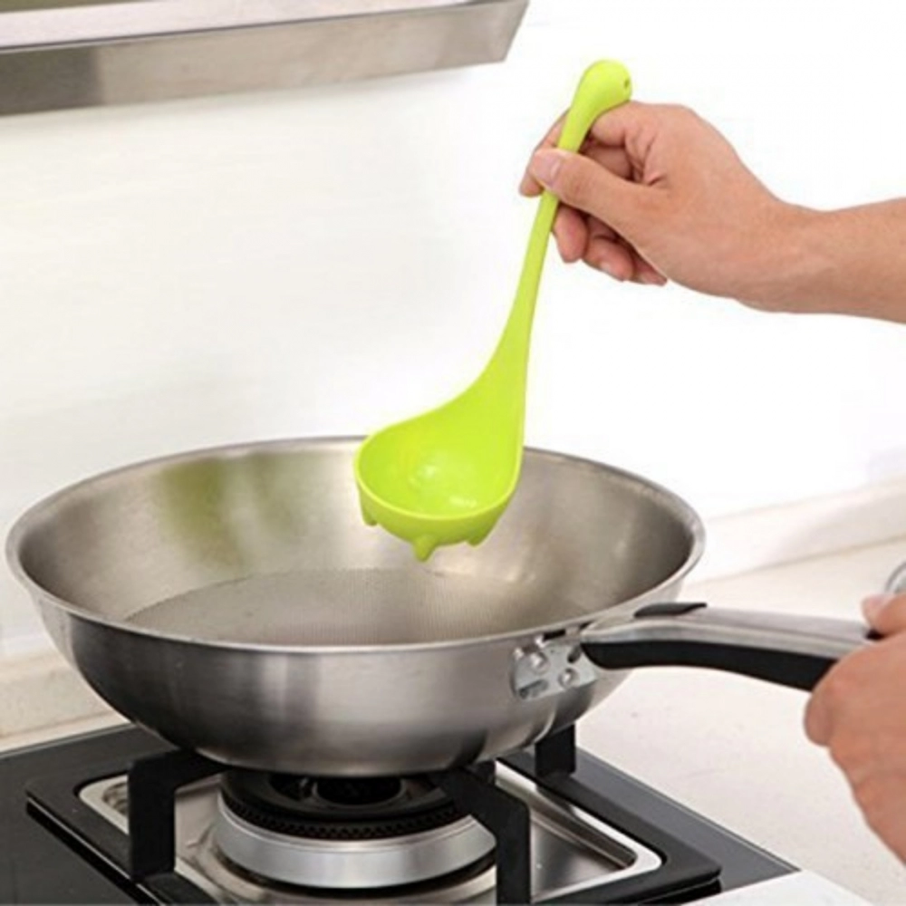 Generic Pack Of_2 Nessie Ladle Dinosaur Long Handle Soup Spoons (Color:Assorted) - Image 4