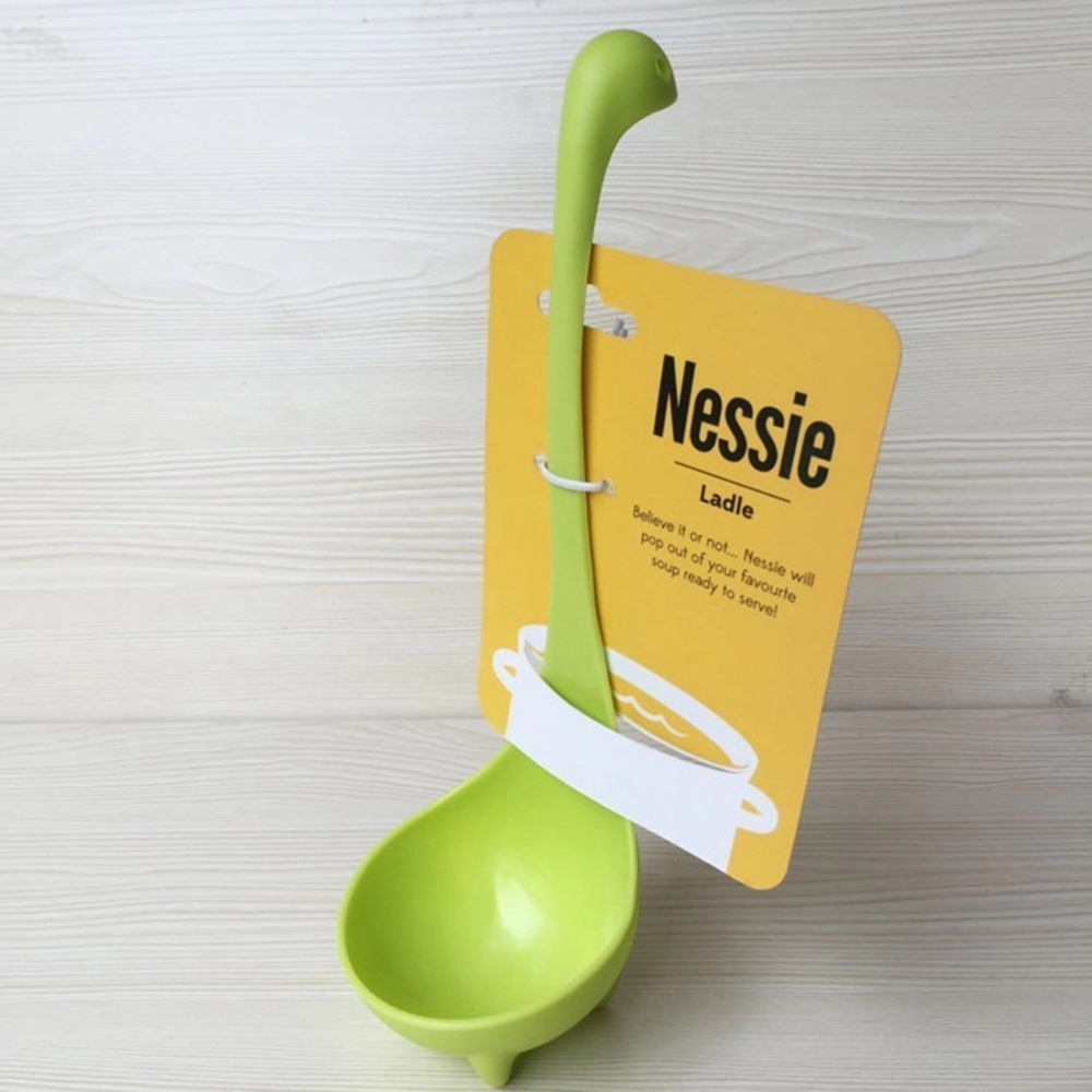 Generic Pack Of_2 Nessie Ladle Dinosaur Long Handle Soup Spoons (Color:Assorted) - Image 5