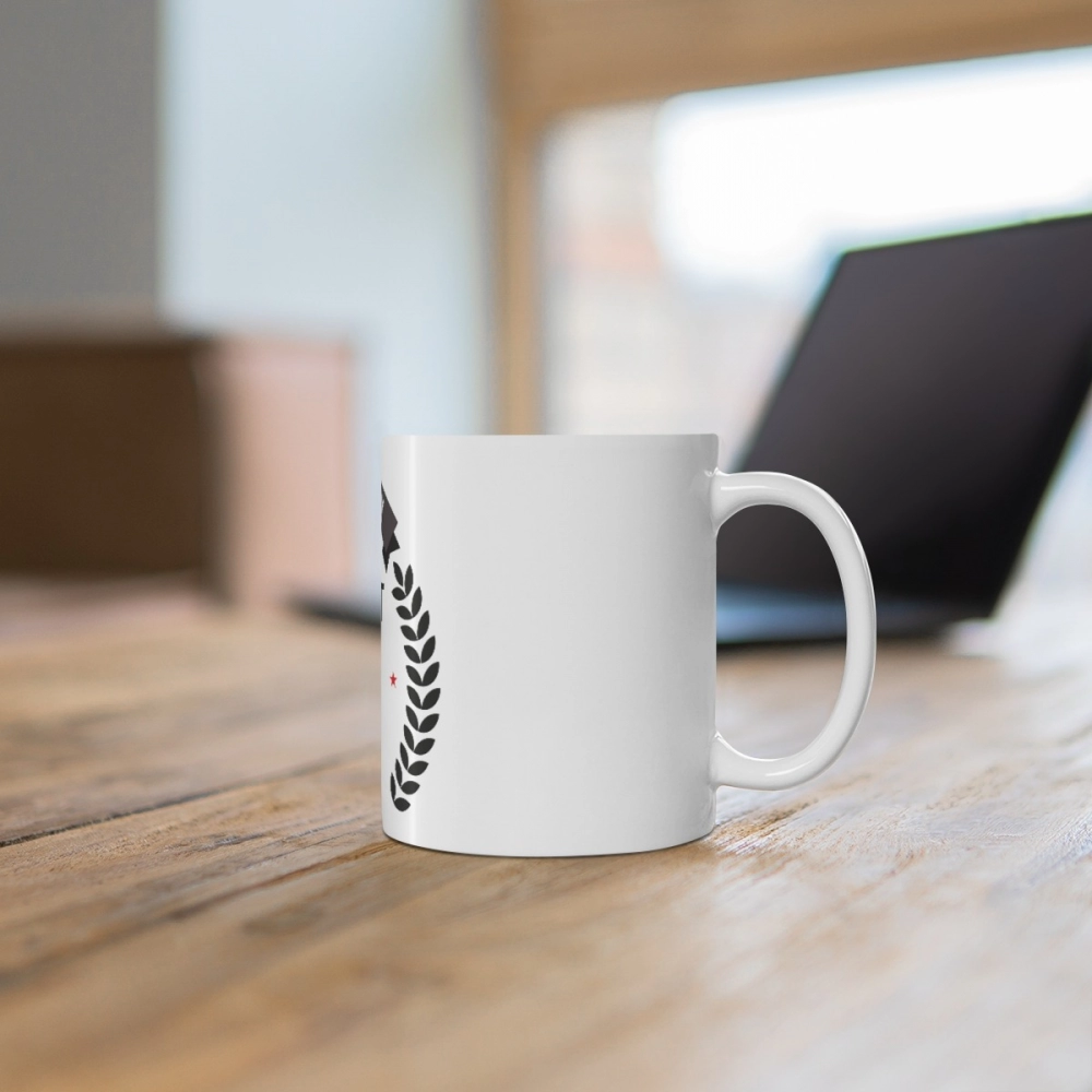 Generic Ceramic 39th Anniversary Printed Coffee Mug (Color: White, Capacity:330ml) - Image 2