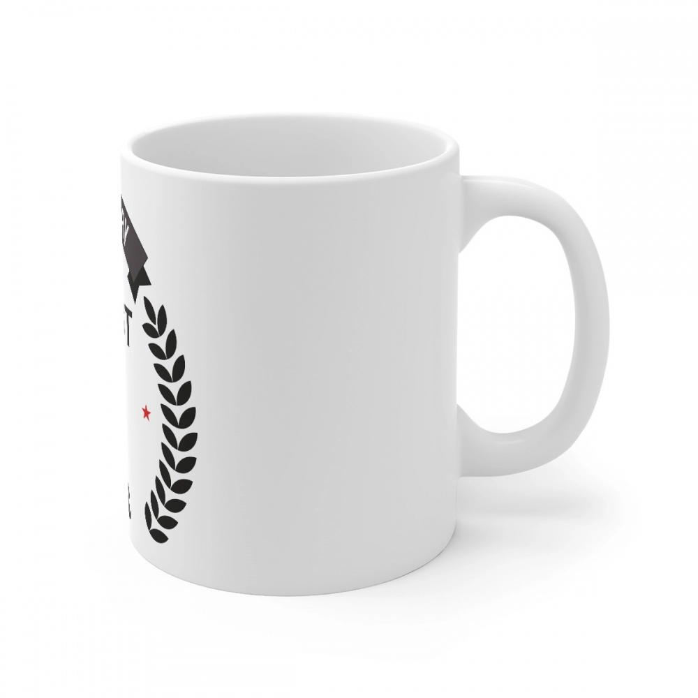 Generic Ceramic 1st Anniversary Printed Coffee Mug (Color: White, Capacity:330ml) - Image 4