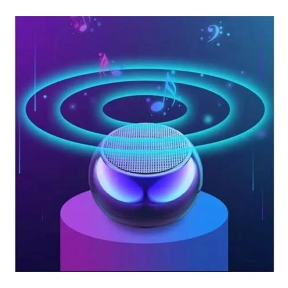 Generic Plastic Rubber Wireless M3 Bluetooth Speaker (Multicolor) - Image 3
